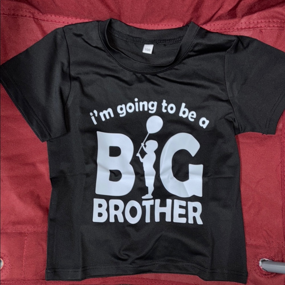 Brother Black and White Short Sleeve Tee